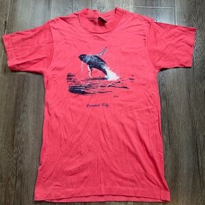 Screen Stars Red Cotton Blend T-Shirt